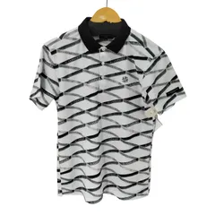 セントアンドリュース St. Andrews ダイヤプリント 総柄 ストレッチ 半袖 ポロシャツ メンズ JPN：M のサムネイル