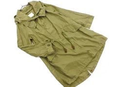 ADAM ET ROPE' アダムエロペ ドロスト モッズ コート size38/カーキ ■◇ レディース