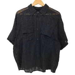 ユーズドフルギ USED古着 B.BALLSY military pocket sheer shirt ミリタリー ポケット シアー シャツ メンズ JPN：L 