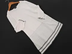 TO BE CHIC トゥービーシック フリル ニット ワンピース size40/白 ■◇ レディース