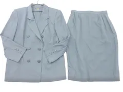 Leilian レリアン セットアップ ジャケット スカート スーツ size11/グレー ■◇ レディース