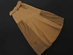 RESEXXY リゼクシー 切替 ウエストベルト付き ロング スカート sizeF/ベージュ ■■ レディース