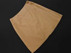 a.v.v アーヴェヴェ Aライン 台形 スカート size40/ベージュ ■■ レディースのサムネイル