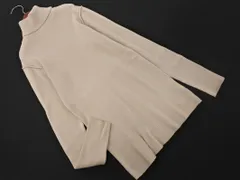 SENSE OF PLACE センスオブプレイス アーバンリサーチ タートルネック リブ ニット セーター sizeONE/ベージュ ◇■ レディース