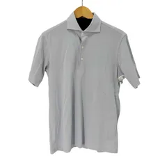 メーカーズシャツカマクラ Makers Shirt 鎌倉 コットンポリ カッタウェイ 半袖ポロシャツ メンズ JPN：M 