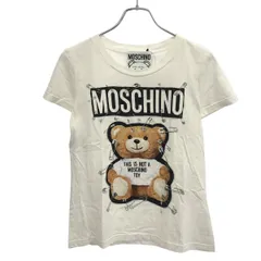 MOSCHINO モスキーノ テディベア プリントTシャツ KL7238204 ホワイト 42のサムネイル