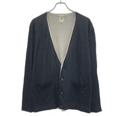 美品 FOB FACTORY ノーカラー ミリタリー カーディガン ジャケット