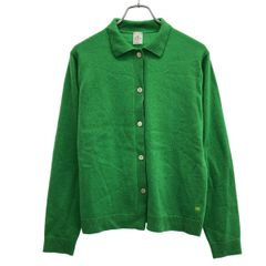 Agnona アニオナ カシミア シルク カーディガン 五分袖 アイボリー