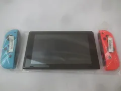  ゲーム Nintendo switch ニンテンドースイッチ 本体 HAC-001 動作品 ジョイコン ネオンレッド ブルー 訳あり