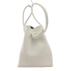 ヴァジック VASIC BOND ボンド ショルダーバッグ ハンド 2WAY レザー 白 ホワイト /FF