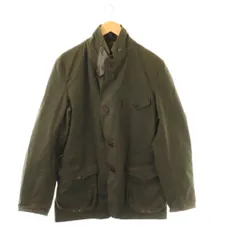 バブアー Barbour MWX0007OL71 BEACON SPORTS JACKETオイルドジャケットスポーツジャケット シングル L カーキ /HK ■OSのサムネイル