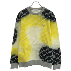 MARK&LONA マーク アンド ロナ Ruler Foggy Camo Sweater  ルーラーフォーギーカモニットセーター MLM-2A-AB02 ミックス 48のサムネイル