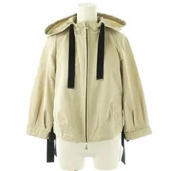 トゥービーシック TO BE CHIC ライトコンパクトブルゾン 七分袖 ジップアップ 40 ベージュ /AT ■OSのサムネイル