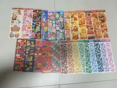 COOKY COOKING ダイアリーデコ ステッカー リムーバブル 模造紙 まとめ 26枚