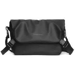 [アシメディ] ショルダーバッグ メンズ 防水 軽量 斜めがけ ボディバッグ 大容量 メッセンジャーバッグ 撥水 ナイロン B5 8インチ タブレット 収納 通勤 通学 旅行 ブラック 