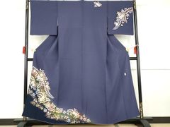 作家物振袖 紋意匠 身丈172cm 撥水加工済 HKT261 - メルカリ