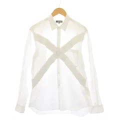 コムデギャルソンオム COMME des GARCONS HOMME AD2016 カジュアルシャツ 長袖 M 白 PS-B024 /KH