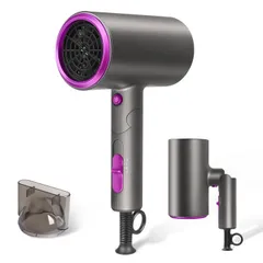 ドライヤー 大風量 速乾 高濃度マイナスイオン 折り畳み式 軽量 57℃恒温 3段階調節 低騒音 小型 コンパクト 静音