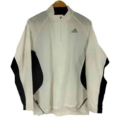 アディダス adidas 00S ハーフジップ ナイロン プルオーバー メンズ JPN：L 