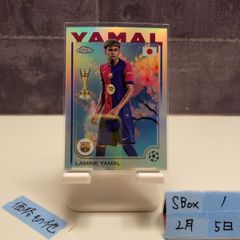 m*k様 世界1枚限定【1/1】ラミン・ヤマル 直筆サインカード 2024-25 