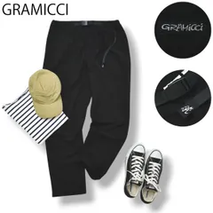 【定番】 グラミチ GRAMICCI ストレッチ テーパード アウトドア ワーク クライミングパンツ L ブラック シンプル ワッペン ロゴ アメカジ ストレート カジュアル メンズ 男性用