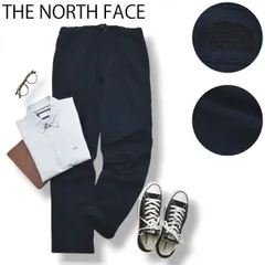 【美品】 ノースフェイス THE NORTH FACE NB3158 コットン オックス ガゼルパンツ ストレート ワーク カーゴパンツ M ネイビー アウトドア アメカジ ストリート メンズ