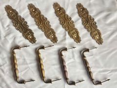 真鍮・金メッキ　神輿部品【蕨手】 真鍮・金メッキ 神輿部品【蕨手】 - メルカリ