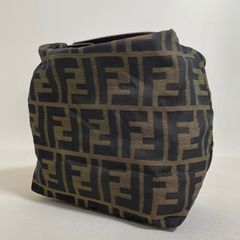 2511-252｜美品｜フェンディ ズッカ マルチポーチ ダークブラウン