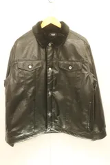 【中古】 AZUL by moussy メンズレザージャケット L レザージャケット AZUL by moussy L 黒 ブラック 無地