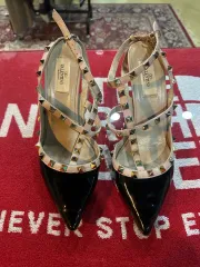 ヴァレンティノ ロックスタッズ ブラック パンプス 39サイズ