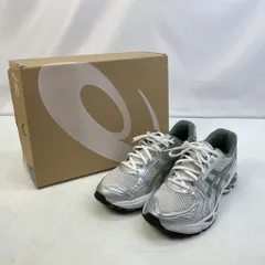 01w-5003 アシックス asics  GEL-KAYANO 14 WHITE/SLATE GREY 23SS-I ゲルカヤノ 箱あり  27.5cm メンズ   スニーカー  1201A019-107  【中古品】