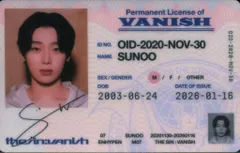 ENHYPEN FUGITIVES Ver. SUNOO THE SIN:VANISH