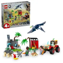 新品 レゴ (LEGO) ジュラシック・ワールド 赤ちゃん恐竜のレスキューセンター おもちゃ 玩具 誕生日 プレゼント ブロック 知育 男の子 女の子 子供 4歳 5歳 6歳 恐竜 動物 生き物 76963
