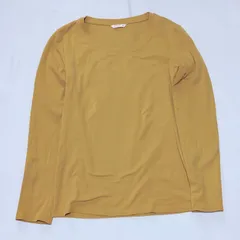 UNIQLO コットンフライスクルーネックT（長袖） M