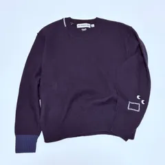 UNIQLO×ANYA HINDMARCH クルーネックセーター M ネイビー