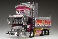 ホットウィールカスタム デコトラ 金メッキアルミリム☆段リム☆トミカ