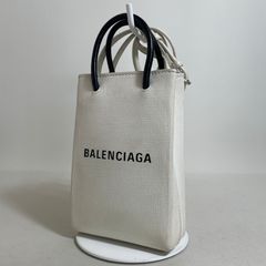 BALENCIAGA バレンシアガ 593329 ショルダーバッグ ホワイト - メルカリ