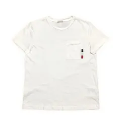 モンクレール　Tシャツ　ワッペン　ホワイト　L 国内正規品 4S303