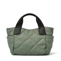 新品 [VITAFELICE] ヴィータフェリーチェ キルティング 2way ナイロン トートバッグ レディース vinb-20c47z (green)