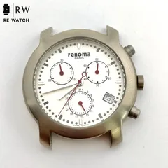 【ジャンク】renoma PARIS R109MT クォーツ腕時計 クロノグラフのサムネイル