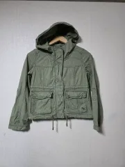 アバクロンビー カーキ フード マウンテンパーカー ブルゾン アウター レディース サイズ 80