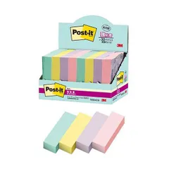 （まとめ） 3Mポスト・イット 強粘着見出し マルチカラー5 50×15mm 4色 7001SS-MC-5N 1パック（32冊） 〔×3セット〕