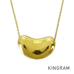 ティファニー TIFFANY&Co. エルサ ペレッティ ビーン K18YG ネックレス sss【中古】