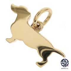 Pomellato ポメラート Dodo ドド 750YG K18 18金イエローゴールド イヌ