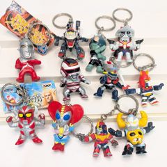 ウルトラマンフィギュア 3体セット キーホルダー付き - メルカリ