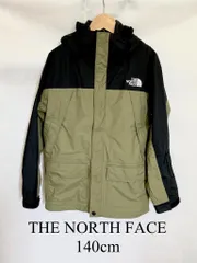 ★THE NORTH FACE　ザノースフェイス　NSJ62002 スノートリクライメントジャケット　140cm　男女共用　カーキ×ブラック　定価27,500円　フード付き　ボーイズ　ガールズ　子供服　ブランド　送料込み　3407779