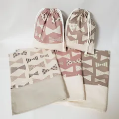 sale ハンドメイド  ランチョンマット3枚＋巾着袋1枚セット