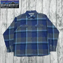 【size M】patagonia Fjord Flannel Shirt 2004 パタゴニア フィヨルドフランネルシャツ オーガニックコットン 53866F4
