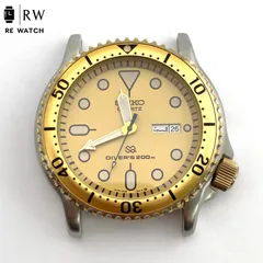 【ジャンク】SEIKO 5H26-7A10 ダイバーズ 200m 腕時計