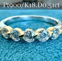 現行品◇アガット◇K10YG*11号*ダイヤモンドリング*スタック*agete